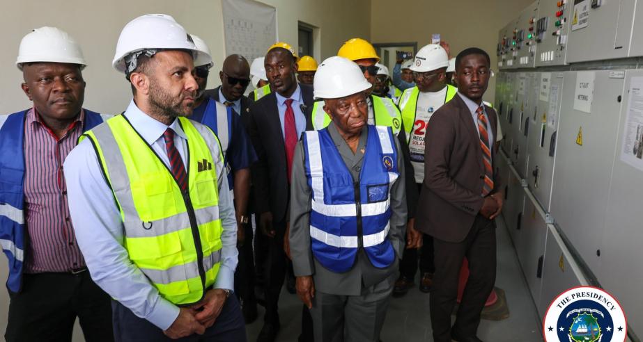 President Boakai Welcomes Restoration of Damaged Mount Coffee Turbine, As Plant is Restored to Full Capacity