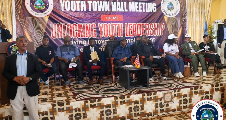 President Boakai Commits to Advancing Youth Agenda as Government Receives National Youth Manifesto Ahead of Liberia’s 179th Independence