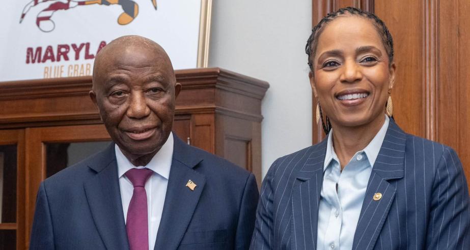 President Boakai, U.S. Senator Alsobrooks Discuss Investment and Implementation of Liberia–Maryland Partnership