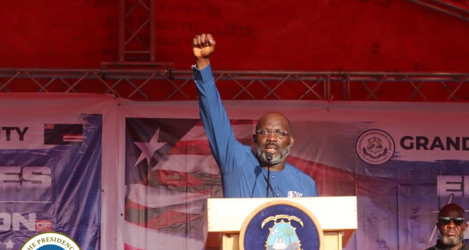 President Weah's pic