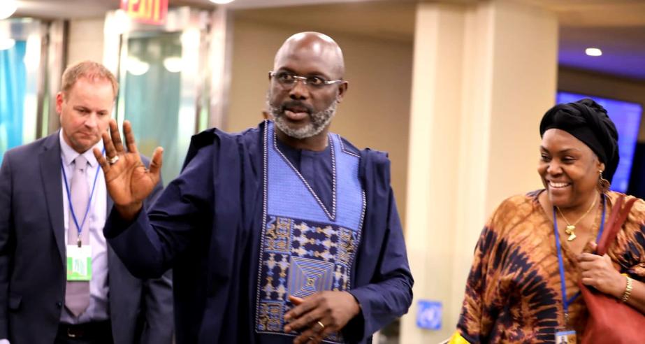 President Weah's pic