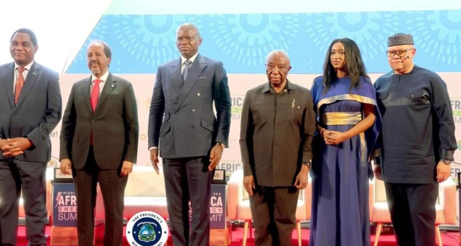 President Boakai Attends Energy Summit