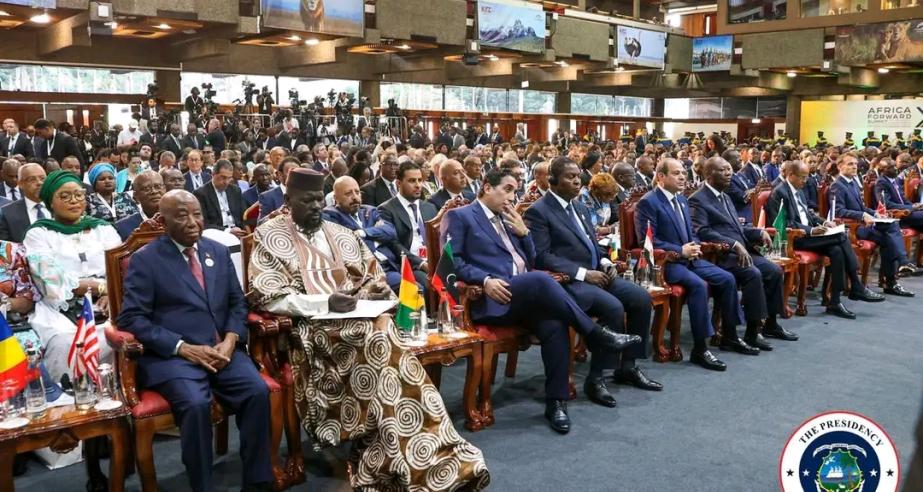 President Boakai Participates in Africa Forward Summit.