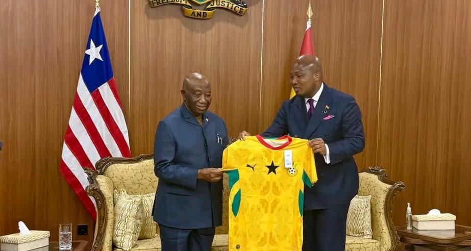 President Boakai Arrives in Accra Ahead of High-Level Continental Reparatory Justice Conference