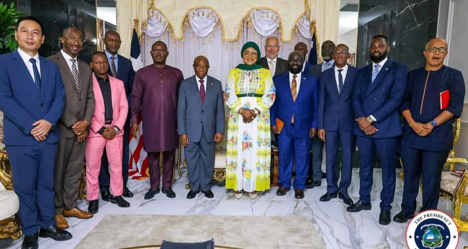 President Boakai Hosts Guinean Business Magnate to Explore Investment Opportunities in Liberia