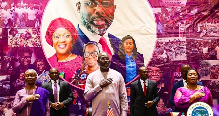 President George Manneh Weah has recommitted his government to empowering Liberian women, leveraging technology to promote gender equality, bridging the digital gender gap, and expanding women's participation in politics.