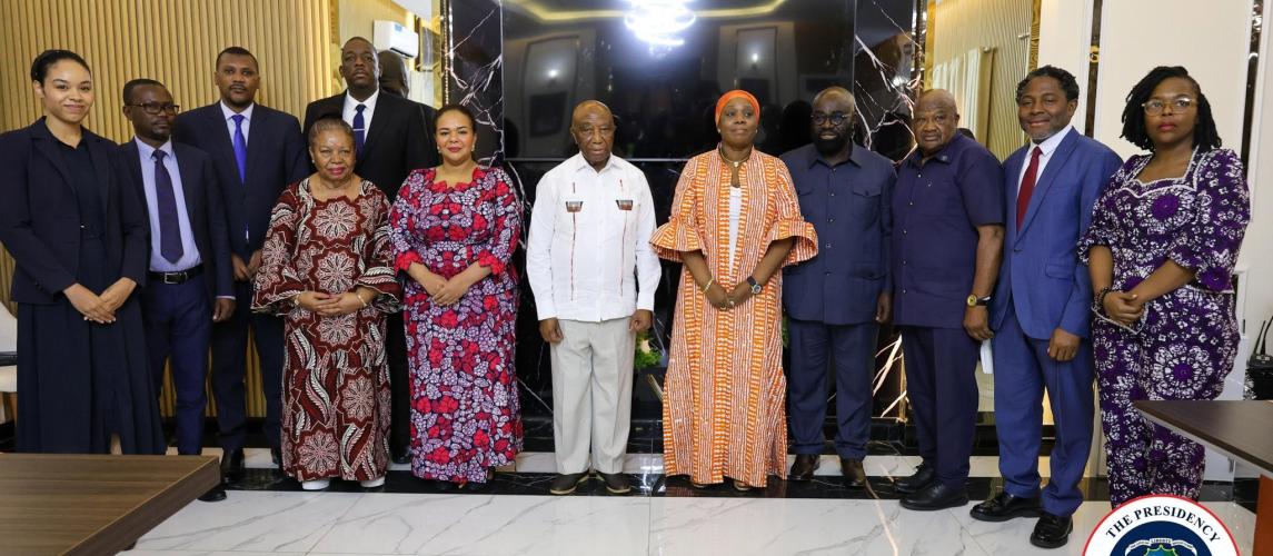 President Boakai Receives Democratic Republic of Congo Foreign Ministe