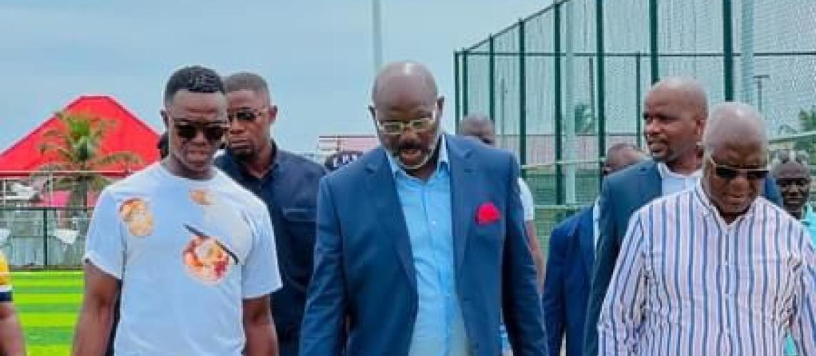 President Weah's pic
