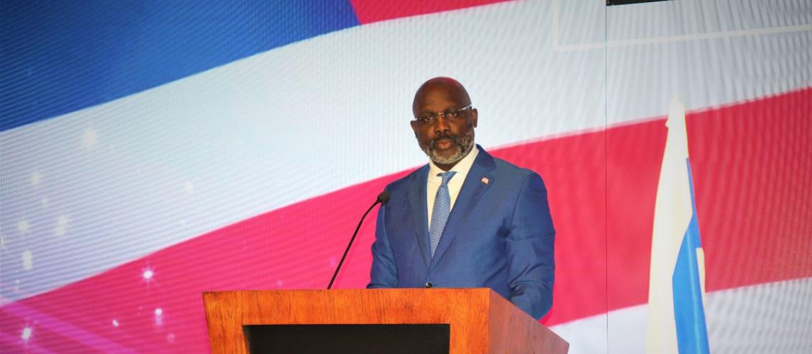 President Weah's pic