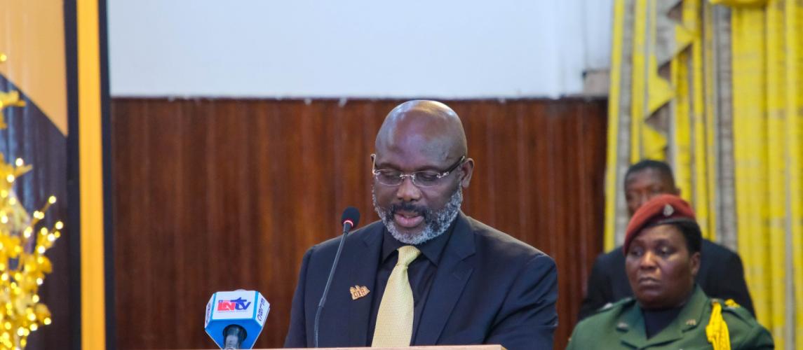 President Weah's pic