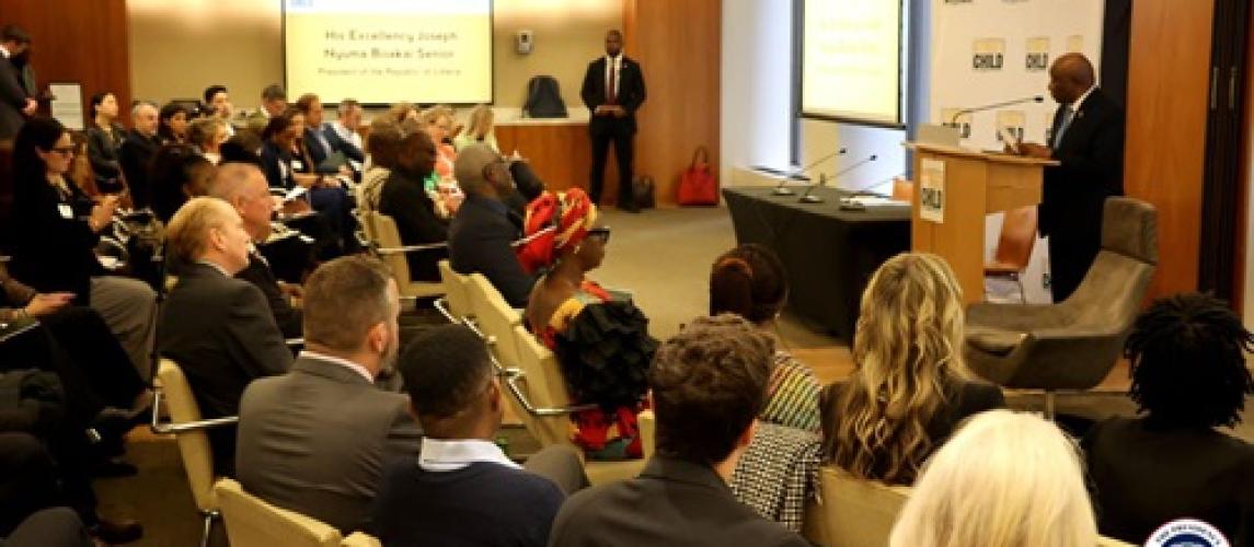 President Boakai Advocates for Liberian Children