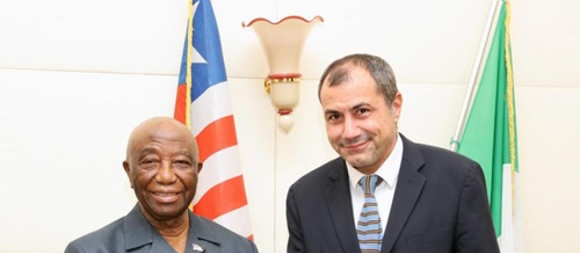 President Boakai Meets with Leaders of Telecel