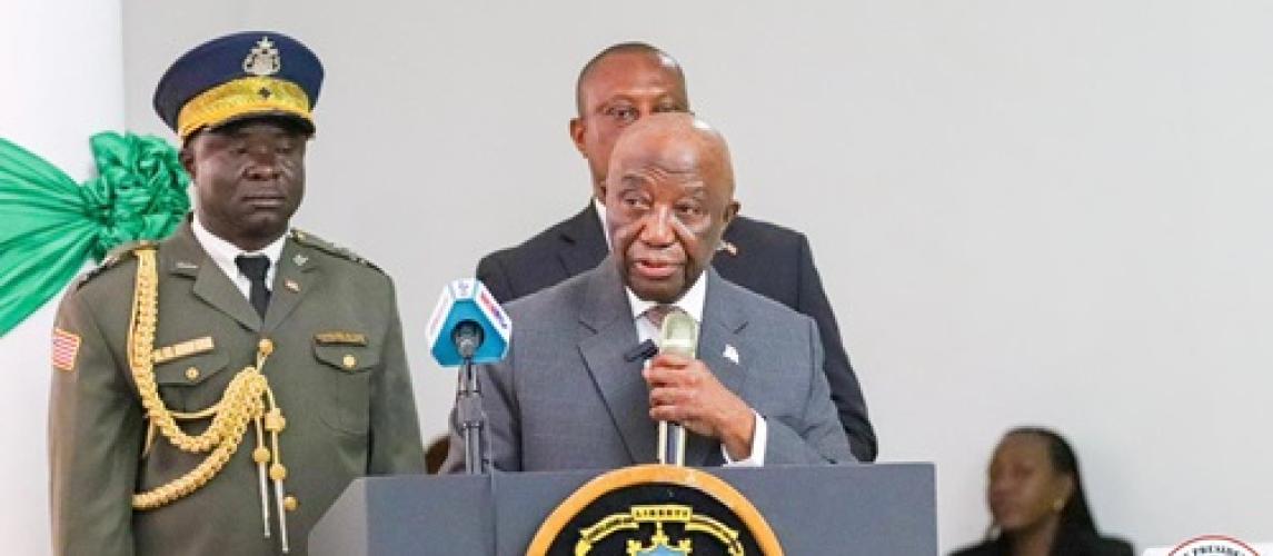 President Boakai Opens 3-Day Cybersecurity Conference