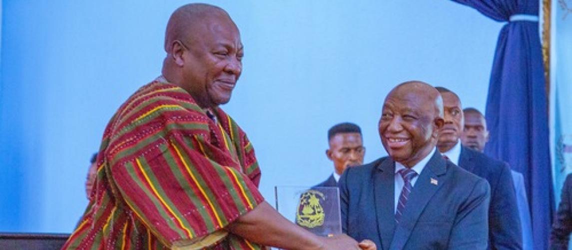 President Boakai and President John Mahama
