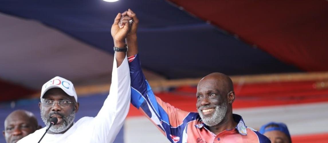 President Weah's pic