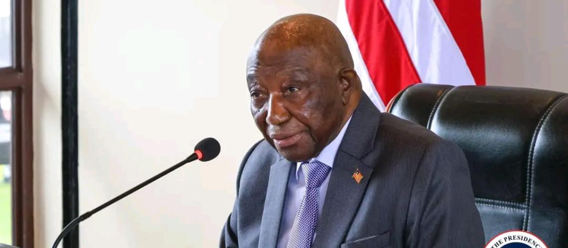 President Boakai Establishes National Taskforce to Combat Illicit Mining Activities