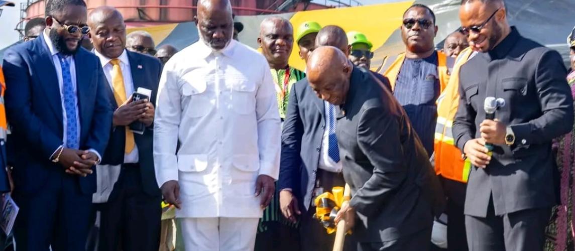 President Boakai Dedicates LPRC Facilities, Breaks Ground for US$35 Million Expansion