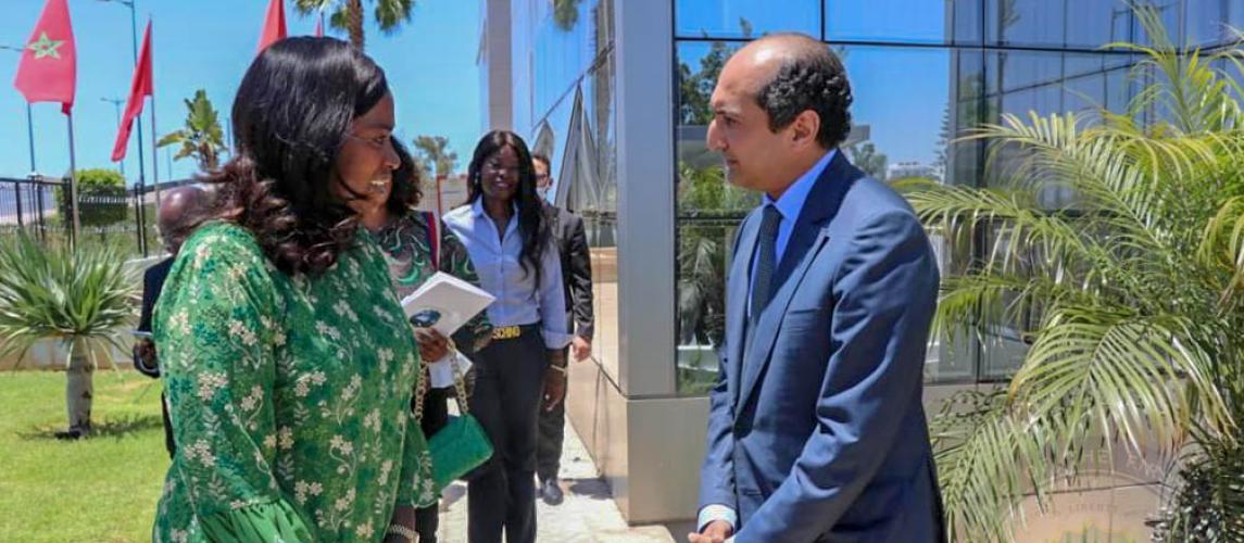 First Lady Weah Seeks More Moroccan Support.