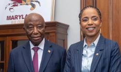 President Boakai, U.S. Senator Alsobrooks Discuss Investment and Implementation of Liberia–Maryland Partnership