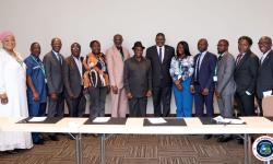 President Boakai Meets With Liberian Professionals in Ethiopia