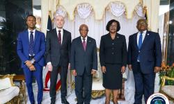 President Boakai Receives Letter of Credence from Four Newly Accredited Ambassadors to Liberia.