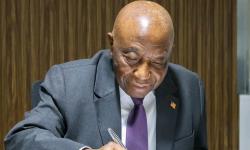President Boakai Signs Book of Condolence for Fallen Catholic Clergymen ~ Honors their Legacy of Faith and Service