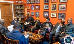 President Boakai Advances Liberia–U.S. Partnership in Meeting with Congressman Gregory Meeks