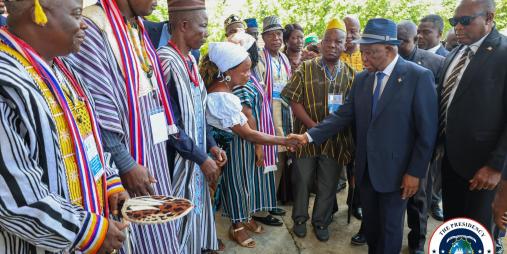 President Boakai Calls for Development Beyond Monrovia; Says Progress Must Reach Every Community