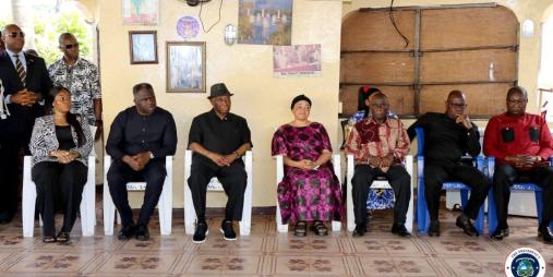 President Joseph N. Boakai Pays Condolence Visit to Late Senator Prince Y. Johnson’s Family