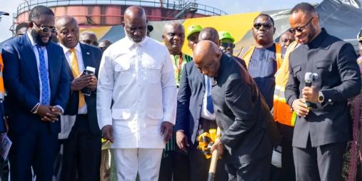 President Boakai Dedicates LPRC Facilities, Breaks Ground for US$35 Million Expansion